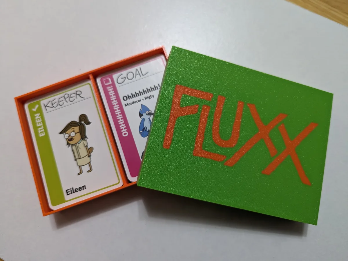 Fluxx Card Game Replacement Box