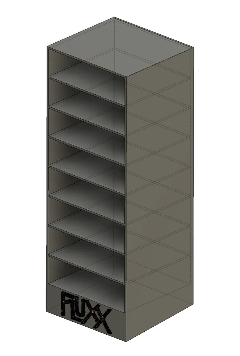 Fluxx Card Game Display/Storage Shelf