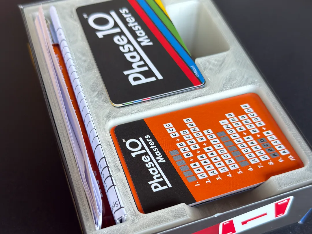 Phase 10 Masters Karteneinsatz / Box