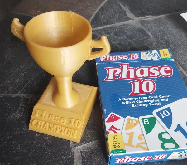 Phase 10 trophy