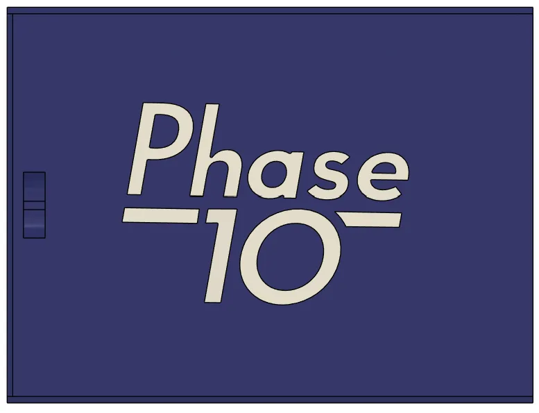 Phase 10 Playing Card Box