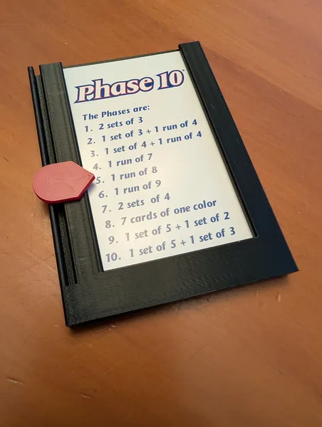 Phase 10 Phase Tracker