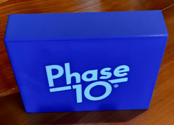 Phase 10 storage and playing box