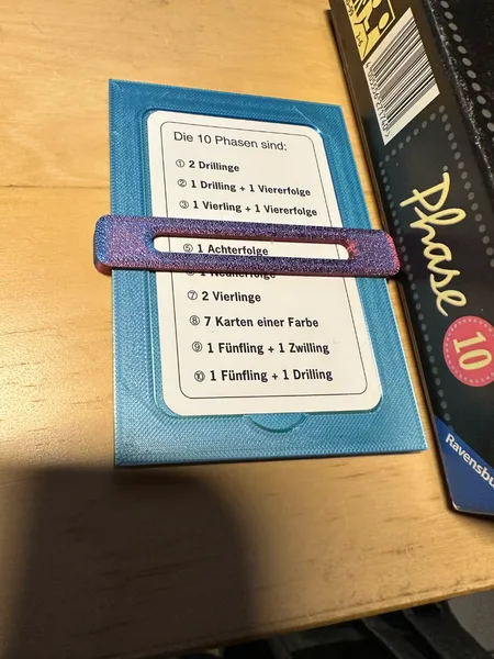 Phase 10 Übersichtskartenhalter