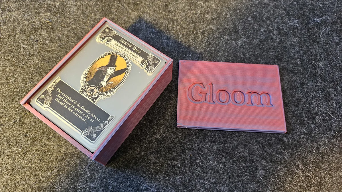 Gloom Card Game Deck Box