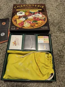 Charcuterie board game insert & organizer