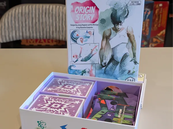 Origin Story Insert for Sleeved Cards