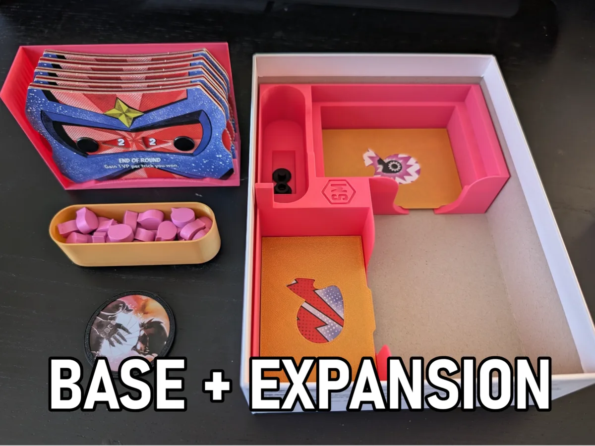 Origin Story Game Organiser V2 - Base + Expansion