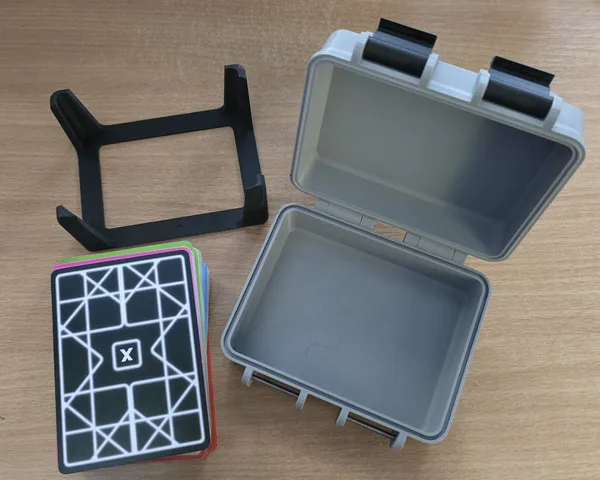 tacta card game rugged travel box