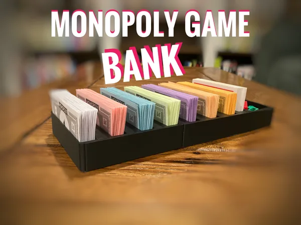 Bank for Monopoly game