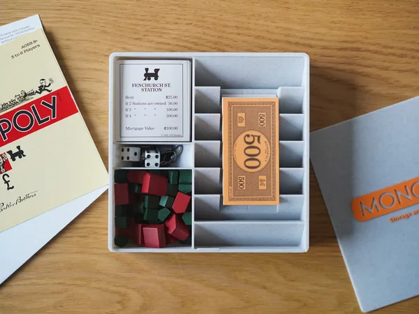 Monopoly Storage and Banker's Tray
