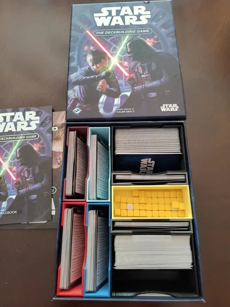 Star Wars: The Deckbuilding Game insert for original and Clone Wars