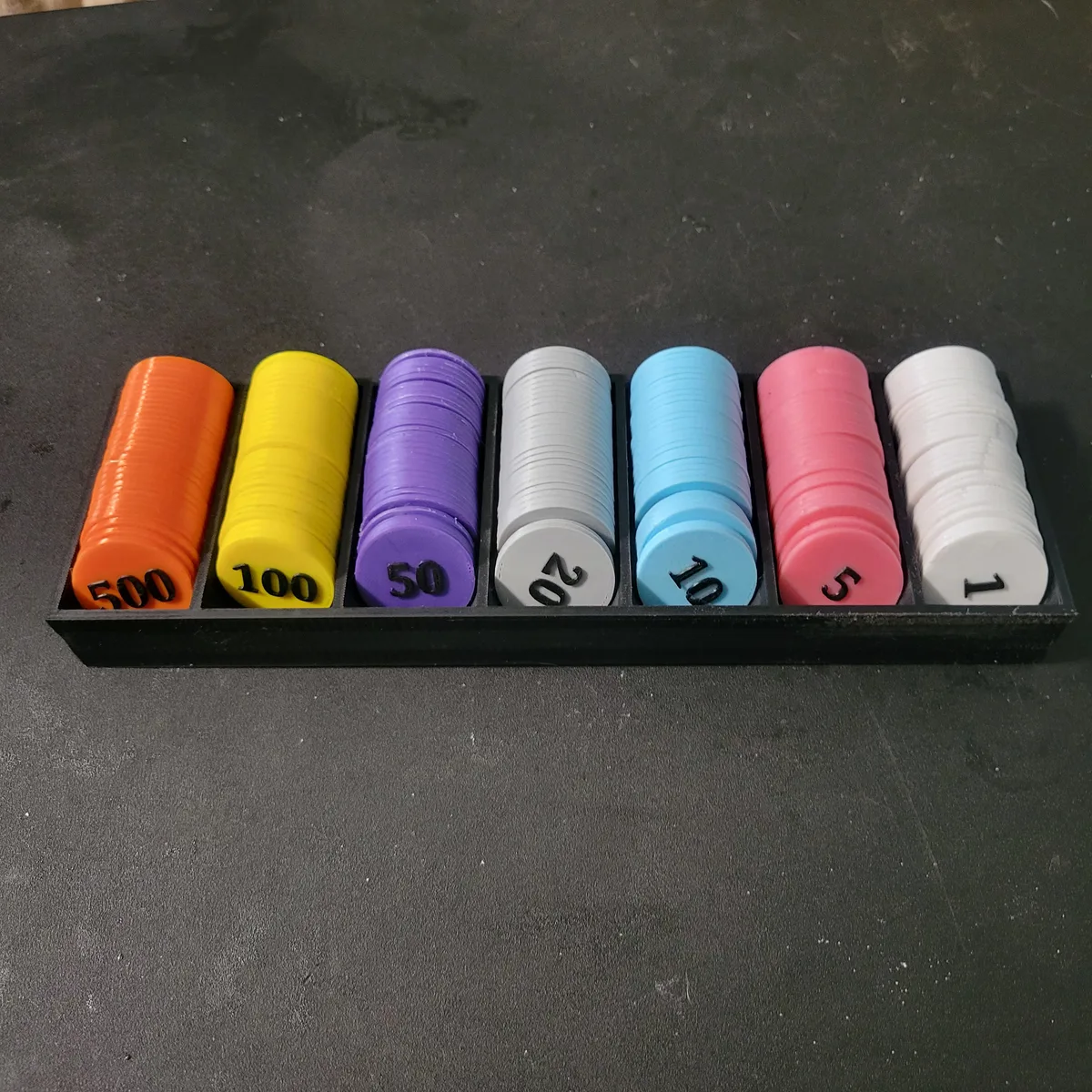 Monopoly Money Chips
