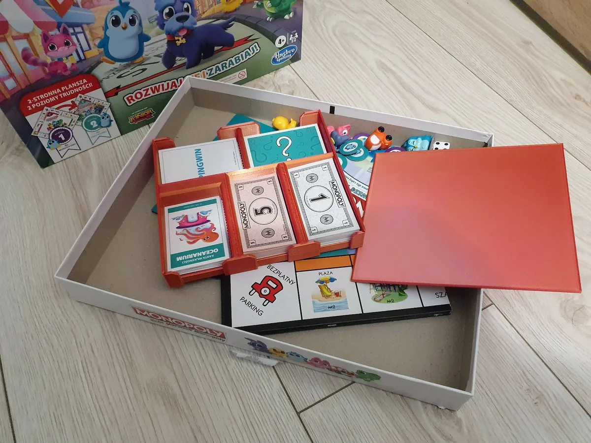 Monopoly Money & Cards Organizer