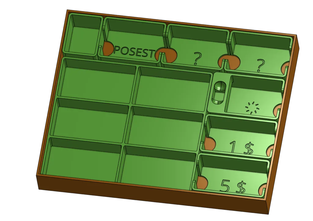My first monopoly organizer