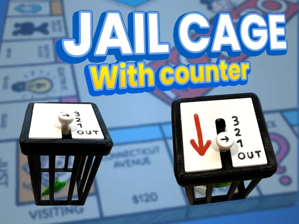 Monopoly jail compliant counter | No AMS necessary