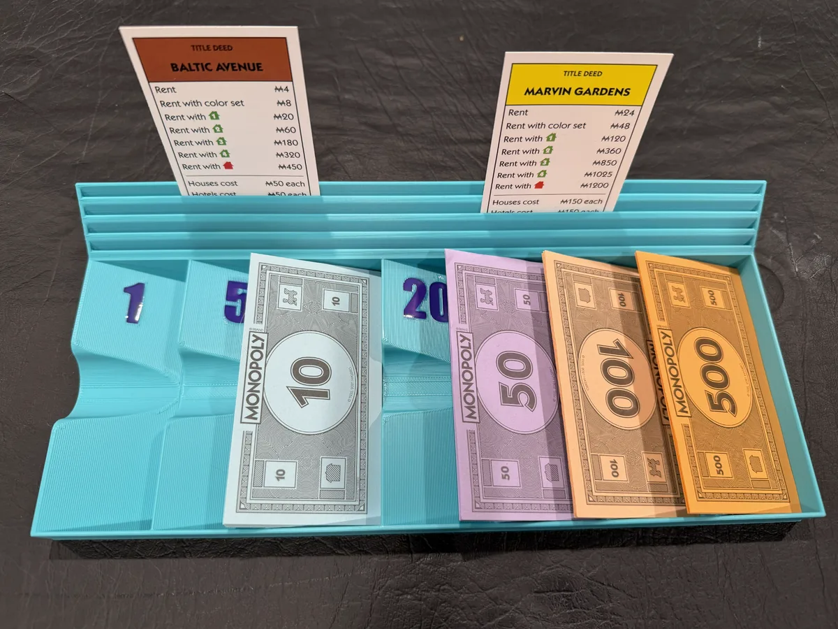 Monopoly Money Tray Compact