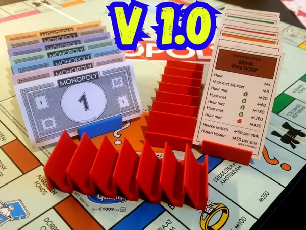 Monopoly simple money and card holder V1.0