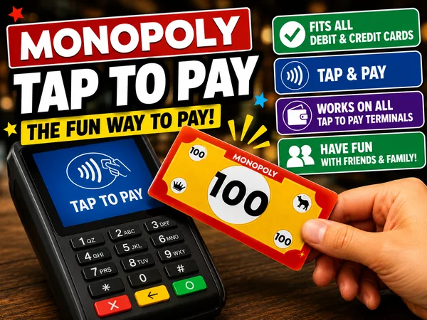 Monopoly Tap To Pay Card Wand