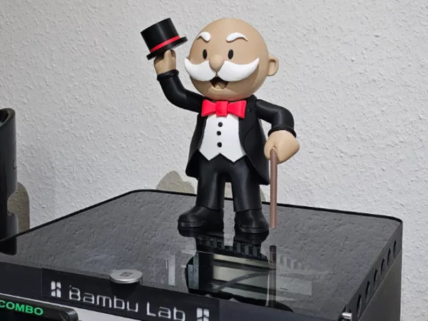 Mr. Monopoly Figur Komplett und Einzelteile