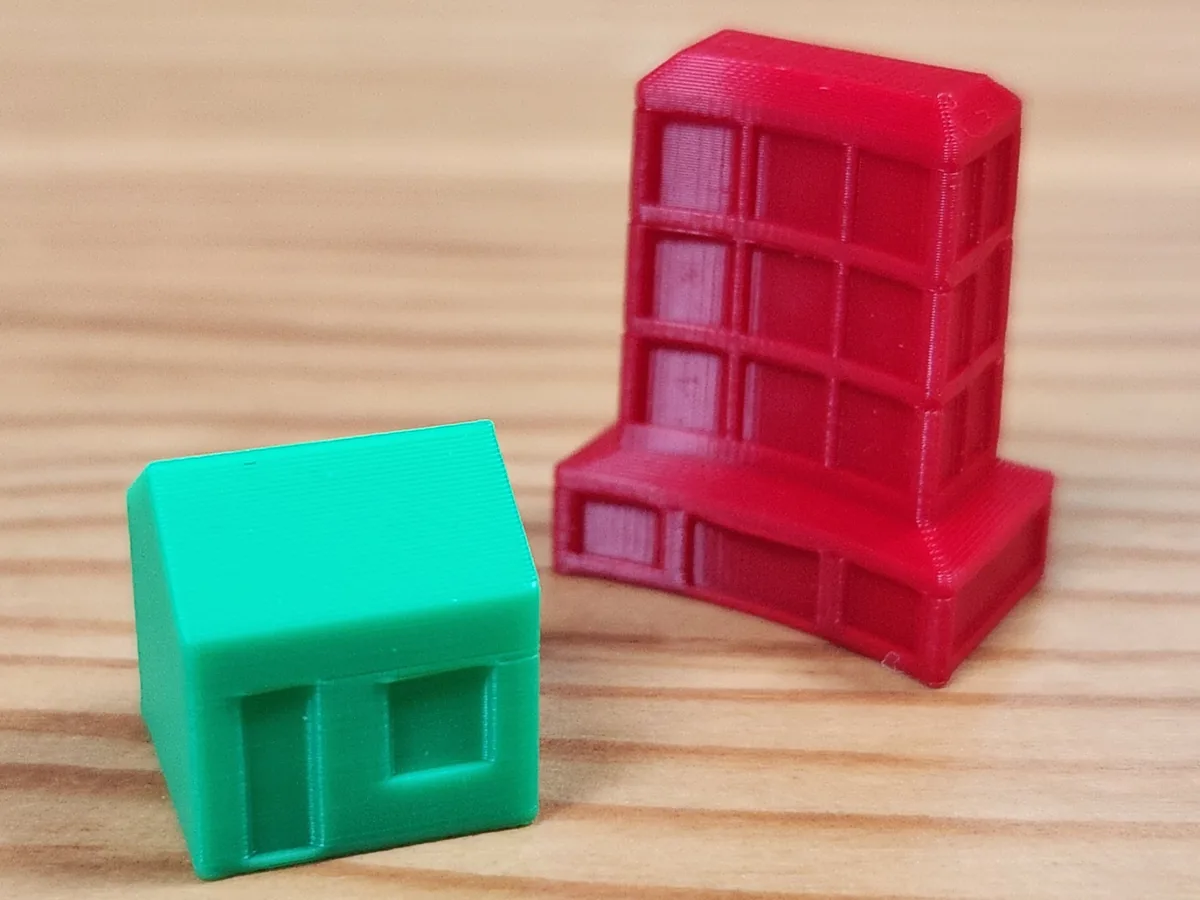 Monopoly House & Hotel Set – No Supports