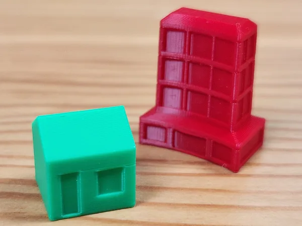 Monopoly House & Hotel Set – No Supports