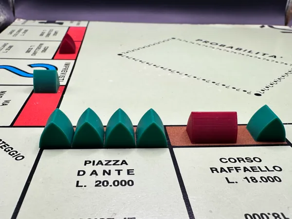 Monopoly Houses & Hotels Game Replacement Pieces