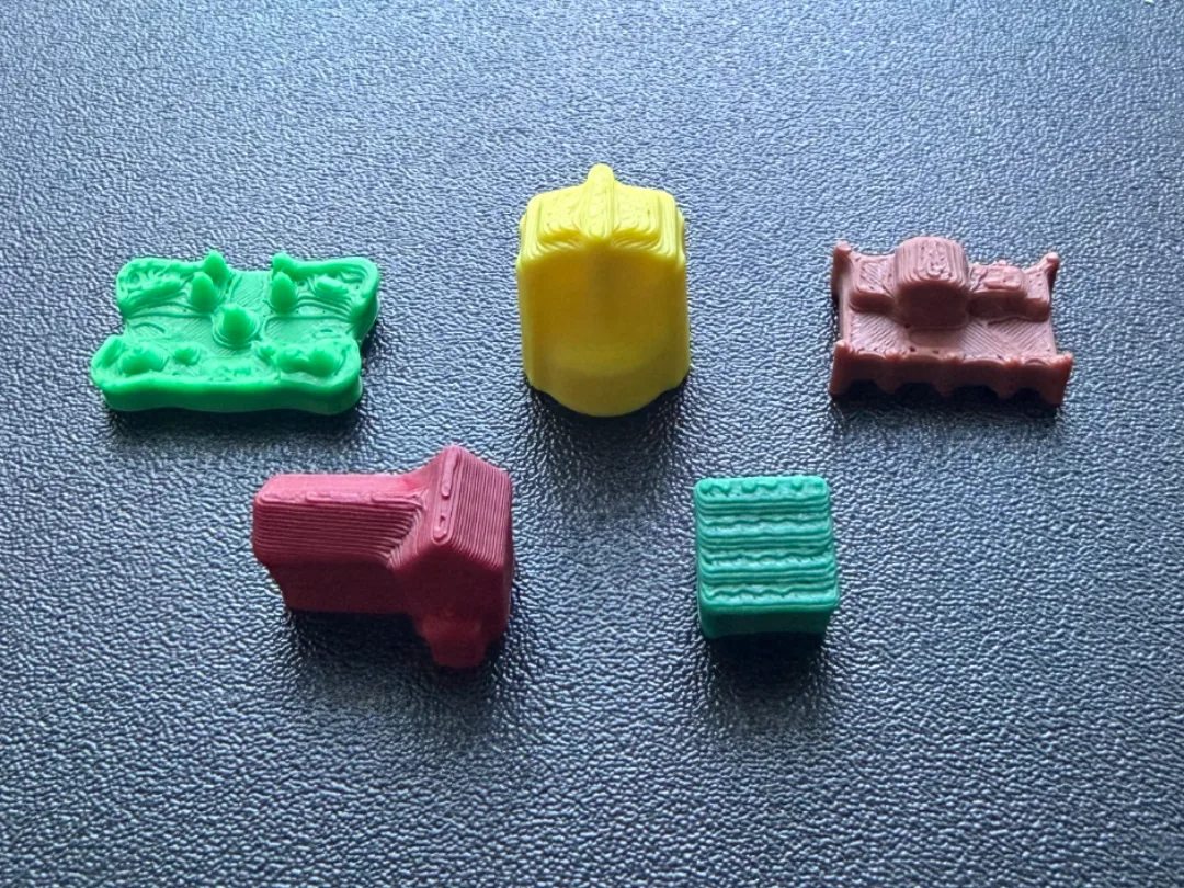 Monopoly Gebäude Ersatzfiguren (Trauminsel)