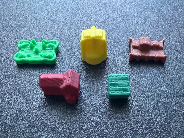 Monopoly Gebäude Ersatzfiguren (Trauminsel)