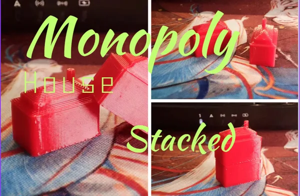 Monopoly Stacked House 大富翁堆叠屋子