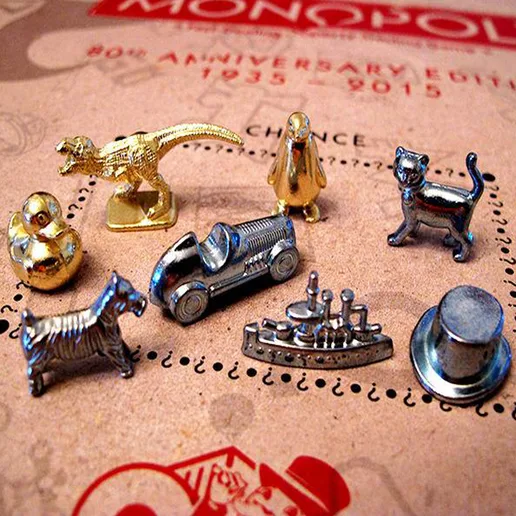 Monopoly Game Tokens