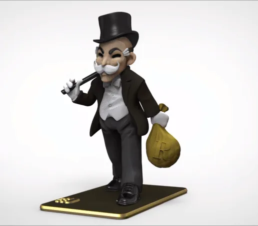 Monopoly mask