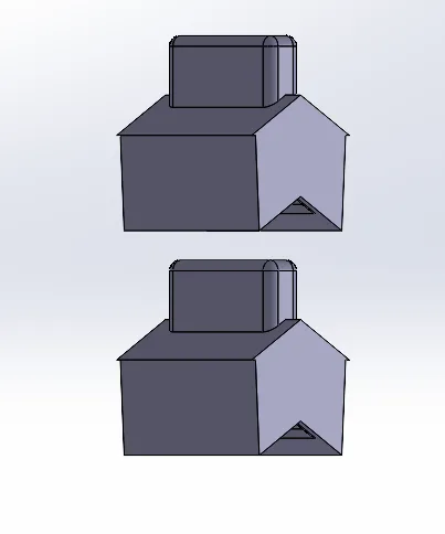 Nestable Monopoly house