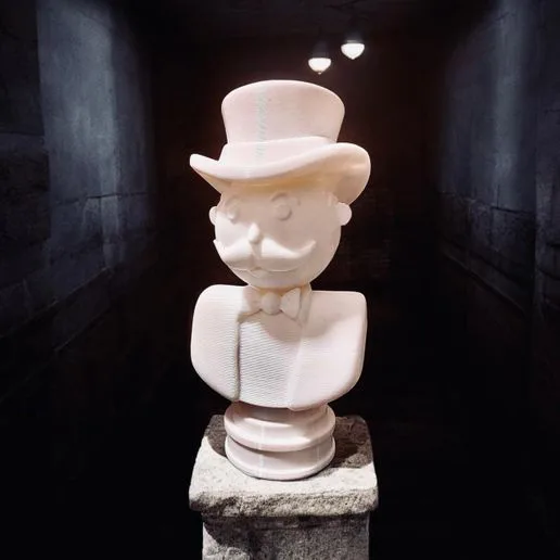 Mr monopoly bust