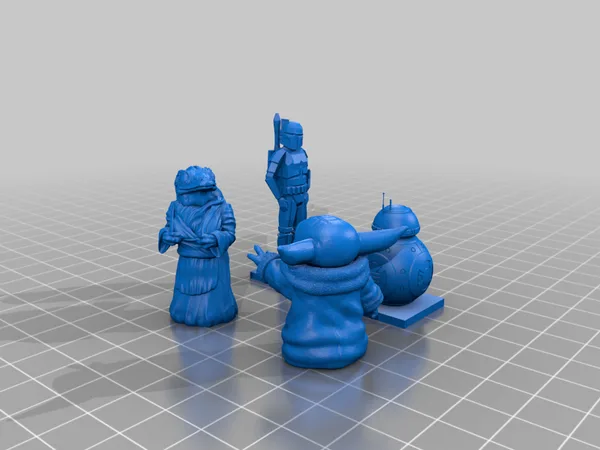 Star Wars Monopoly Pieces