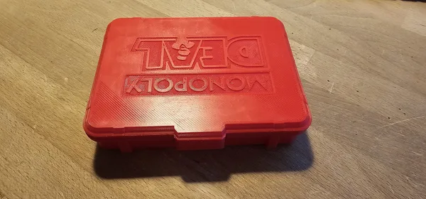 Modified Rugged Box for Monopoly Deal