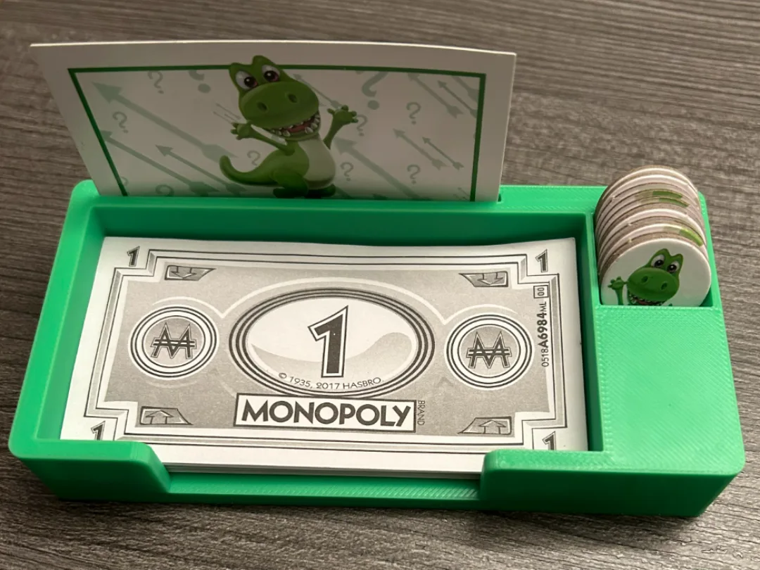 Einzelspieler Ablage Monopoly Junior