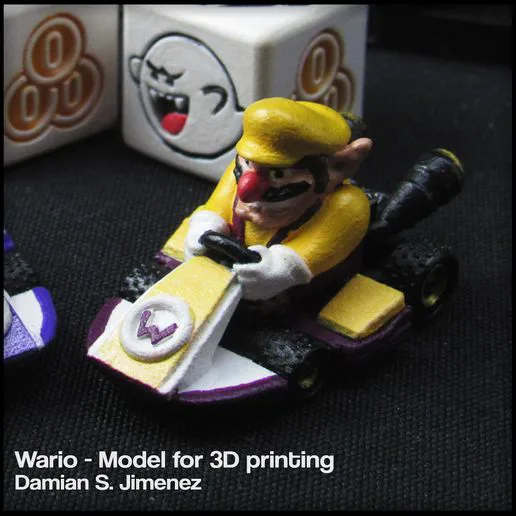 Mario Kart Wario - Wario for Monopoly Gamer