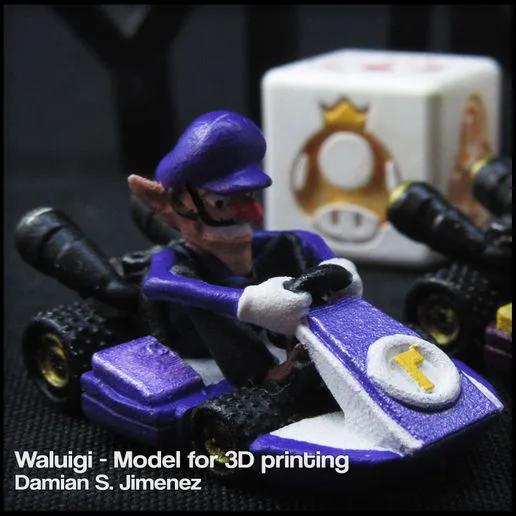 MARIO KART WALUIGI - WALUIGI FOR MONOPOLY GAMER