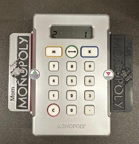 Monopoly - Electronic Banking Edition (2007) Replacement Credit Card