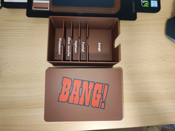 card game BANG! - box