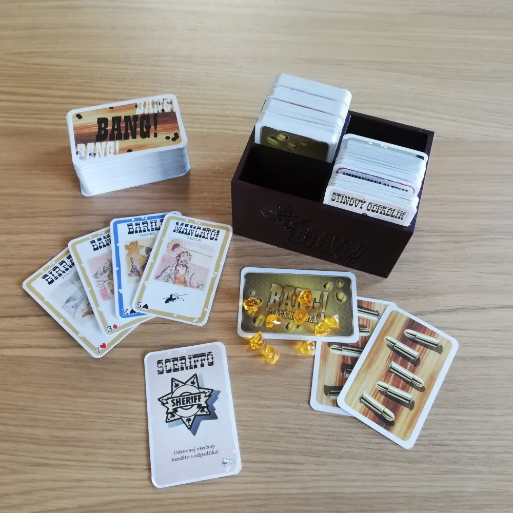 BANG! box on card game