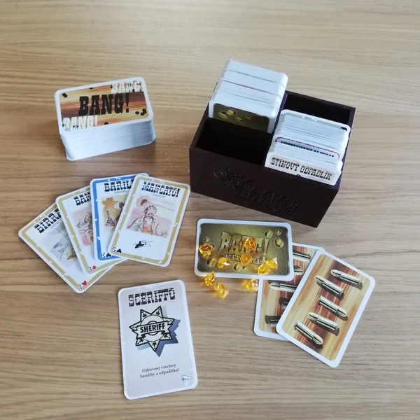 BANG! box on card game