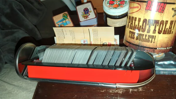 Bang! The bullet - custom insert for sleeved cards