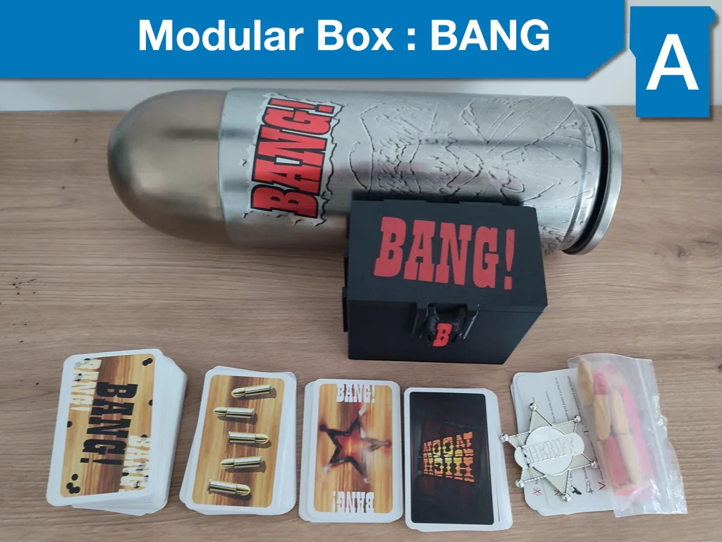 Modular Game Boxes A - BANG! The Bullet