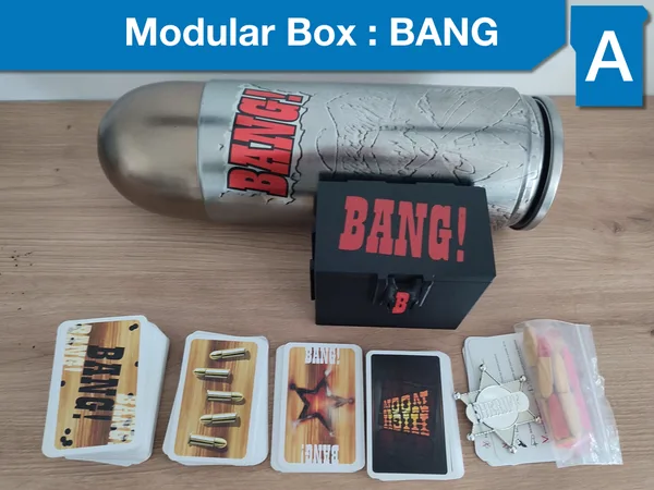 Modular Game Boxes A - BANG! The Bullet
