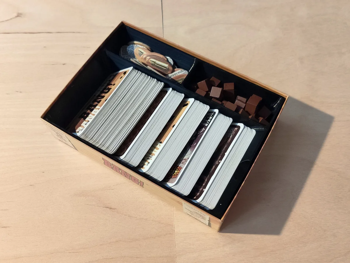 Bang! board game tray
