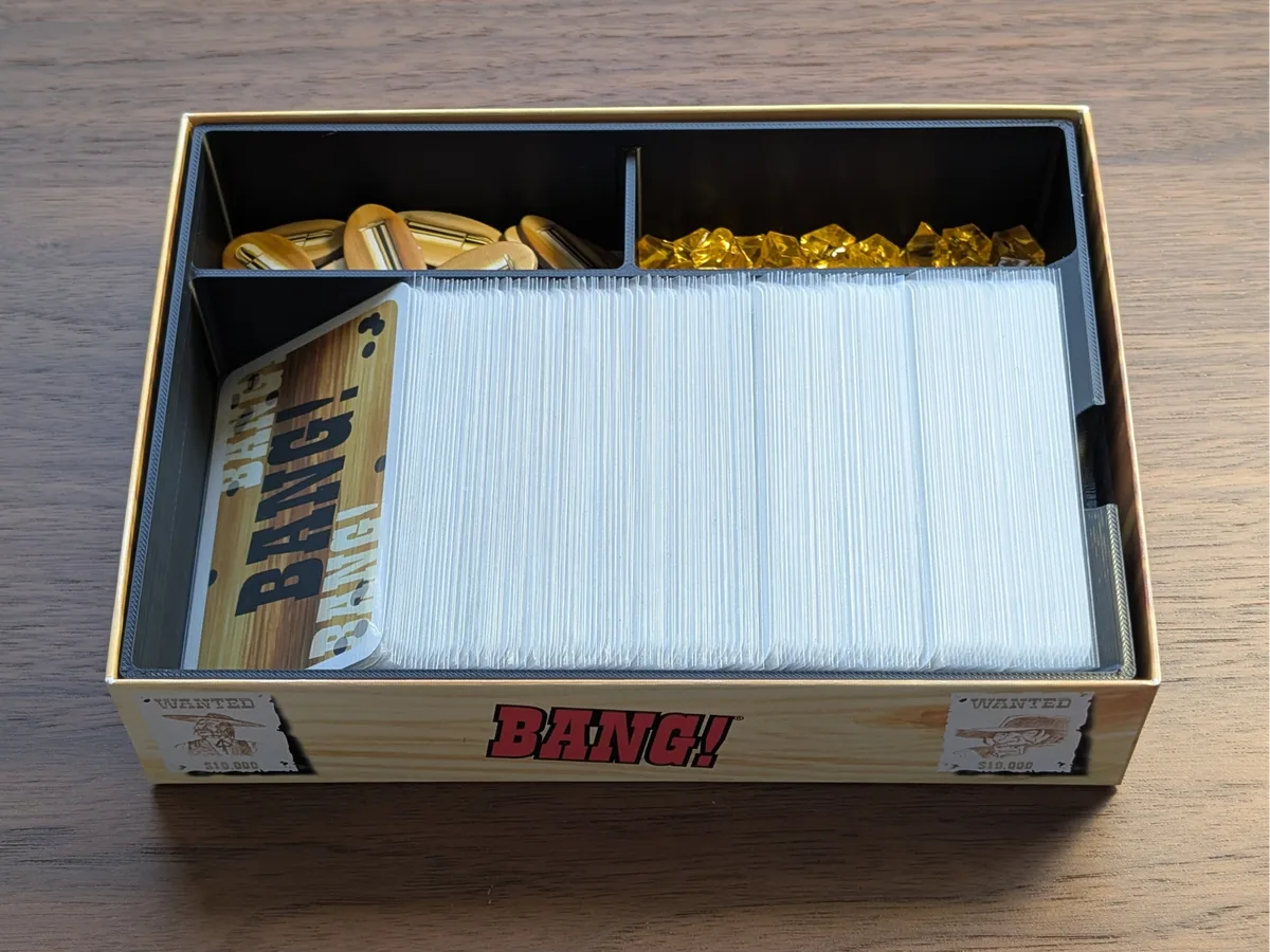 BANG! Card Game Box Insert