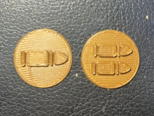 BANG! Board Game Bullet Tokens - Life Counters
