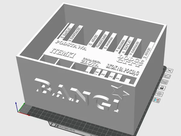 Bang Game - box for base game and addons PL
